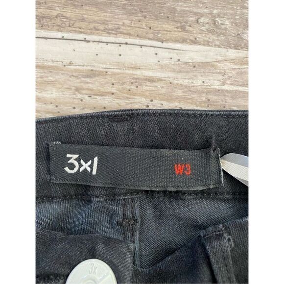 3x1 W3 High Rise Skinny Jeans Channel Seam Women’s Size 24” Waist - Picture 5 of 8